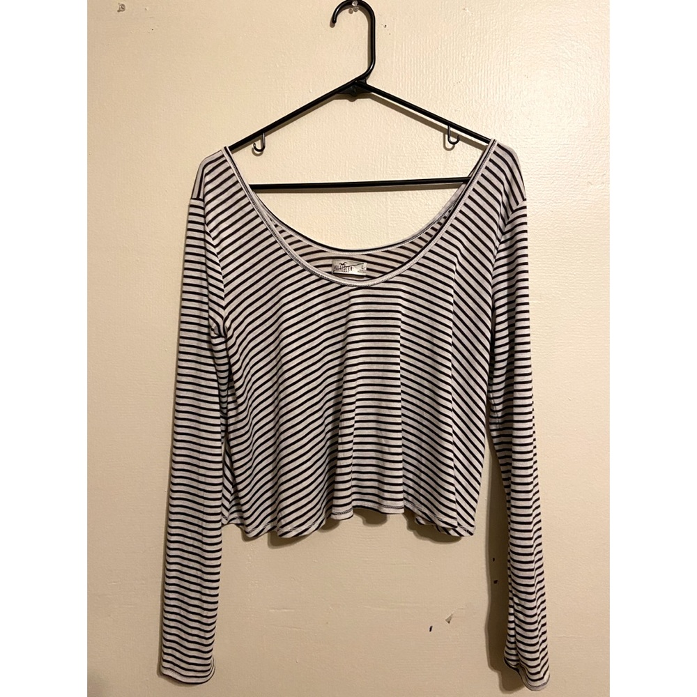 Black and white striped shirt